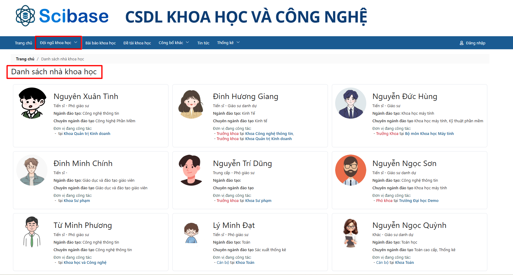 Dành cho người xem