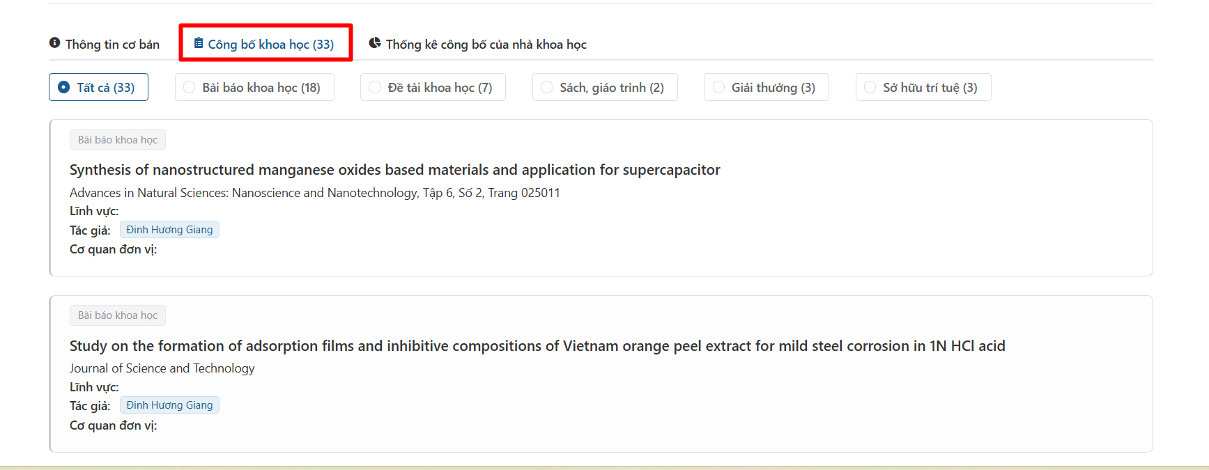 Dành cho người xem