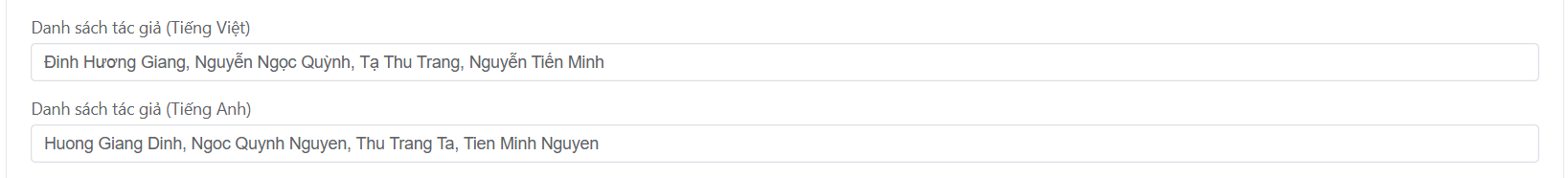 Thêm công bố khoa học