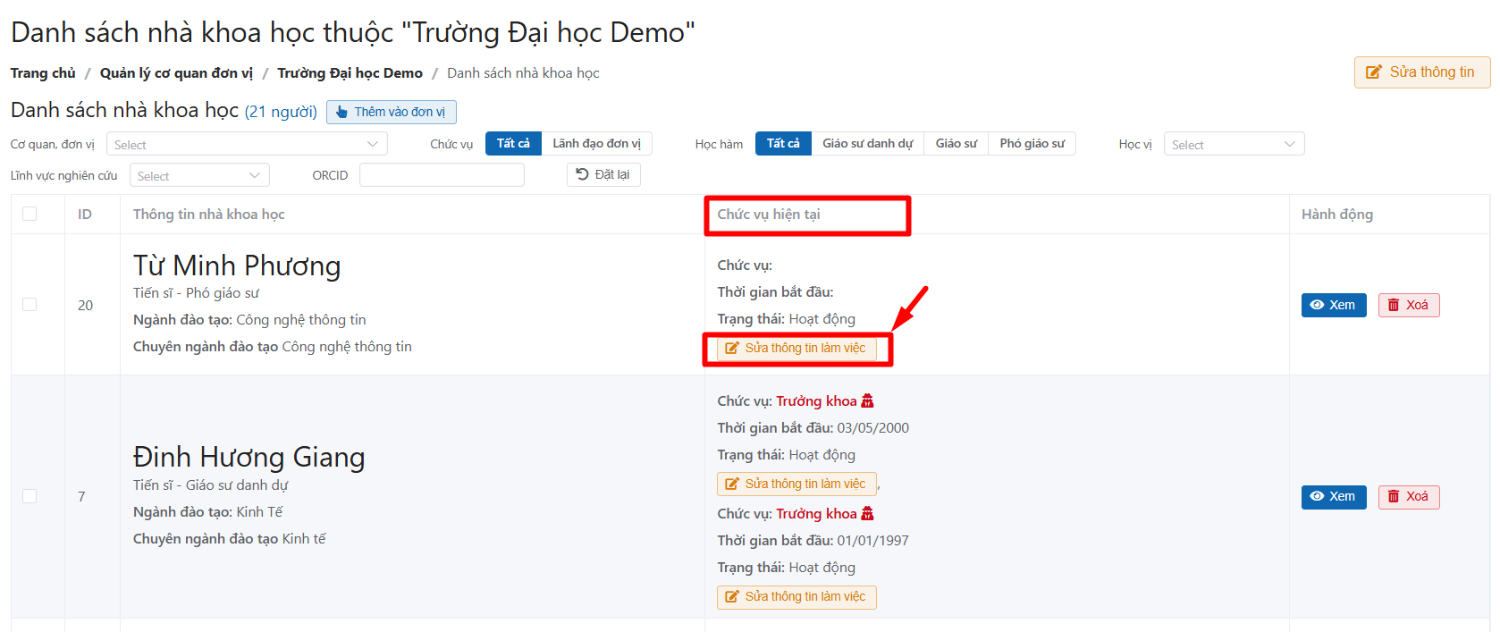 Thêm cơ quan đơn vị