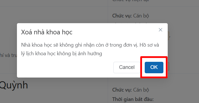 Chỉnh sửa cơ quan đơn vị