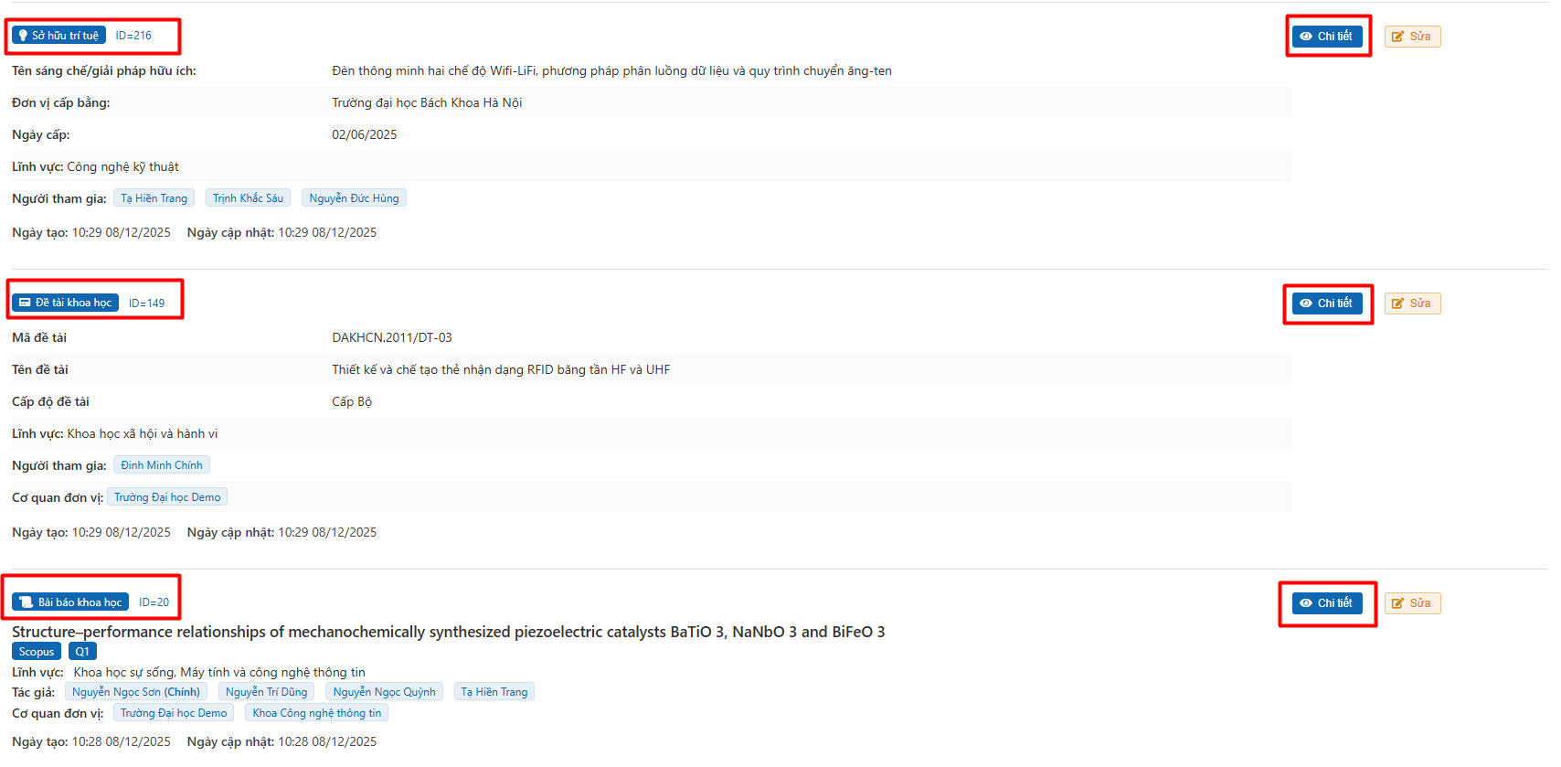 Công bố khoa học